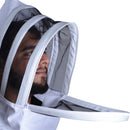 Beekeeping Cotton Jacket With Hood Style Veil Protective Gear - Ozee beekeeping Supplies