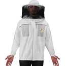 Beekeeping Bee Cotton Semi Ventilated Round head Jacket Protective Gear - Ozee beekeeping Supplies