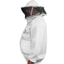 Beekeeping Bee Jacket 2 Layer Mesh Round Head Ultra Light Jacket Protective Equipment - Ozee beekeeping Supplies