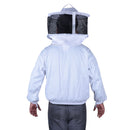 Beekeeping Bee Jacket Standard Cotton Jacket With Round Head Veil Protective Gear - Ozee beekeeping Supplies