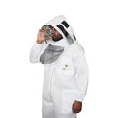 Beekeeping Starter Kit For Beekeepers With OZ Bee 2 Layer Mesh Ventilated Hoodie Viel Suit Protective Gear - Ozee beekeeping Supplies