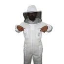 Beekeeping Starter Kit For Beekeepers With OZ Bee 2 Layer Mesh Ventilated Round Head Suit Protective Gear - Ozee beekeeping Supplies