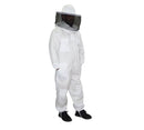 Beekeeping Starter Kit For Beekeepers With OZ Bee 2 Layer Mesh Ventilated Round Head Suit Protective Gear - Ozee beekeeping Supplies