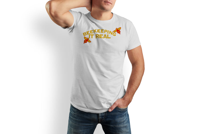 Men's T-Shirt Short Sleeve For Beekeepers