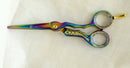 Ovial Artistic - Titanium Plated Multi Color Stainless Steel Professional Scissor 5.5" - Ozee beekeeping Supplies