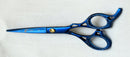 Ovial - Fix Hook Blue Plasma Quoted J - 2 Steel Professional Scissor 6" - Ozee beekeeping Supplies