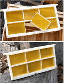 Plastic HoneyComb Frame with 6 Clear Transparent HoneyComb Boxes - Ozee beekeeping Supplies