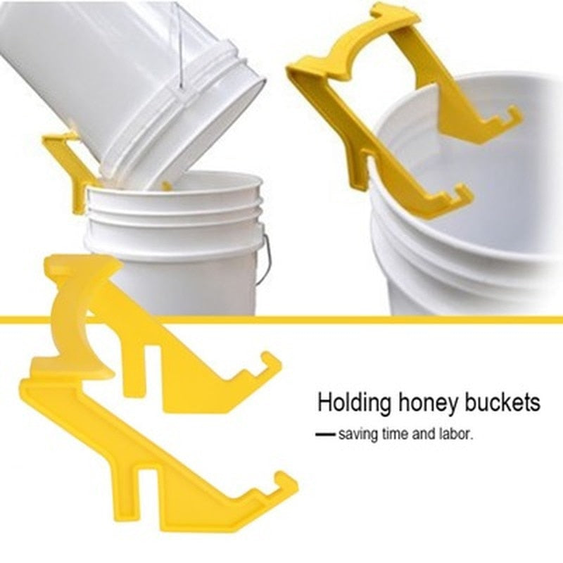 Beekeeping Honey Gallon Plastic Bucket Holder Brackets