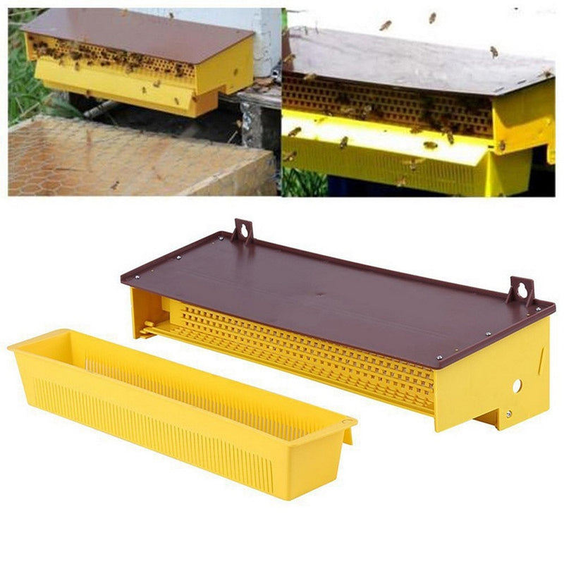 Pollen Collector Plastic Trap Tray Entrance  Bee Pollen Trap Removable Pollen Remover Bee Skep Pollen Box Beekeeping Tools