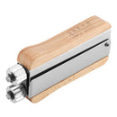 Beekeeping Hive Frame Stainless Steel Wire Cable Tensioner Crimper With Metal Wheels And Wooden Handle