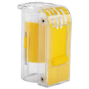 Queen Bee Marker Catcher Yellow Plastic Material Plunger Plush Marking 2PC - Ozee beekeeping Supplies