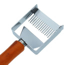 Uncapping Fork Iron Honeycomb Honey Scraper Wooden Handle Beekeeping Tools - Ozee beekeeping Supplies